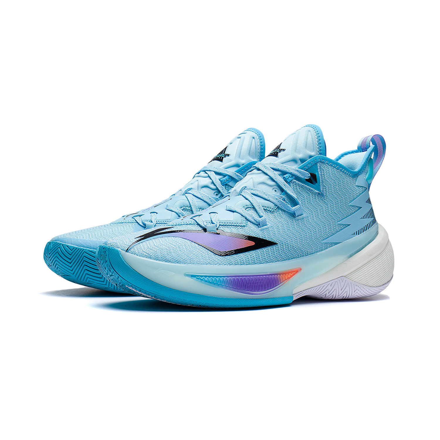 Basketballschuh "Power" 9 Premium blau - ABAS073-3 46 1/3 -US 12 -295