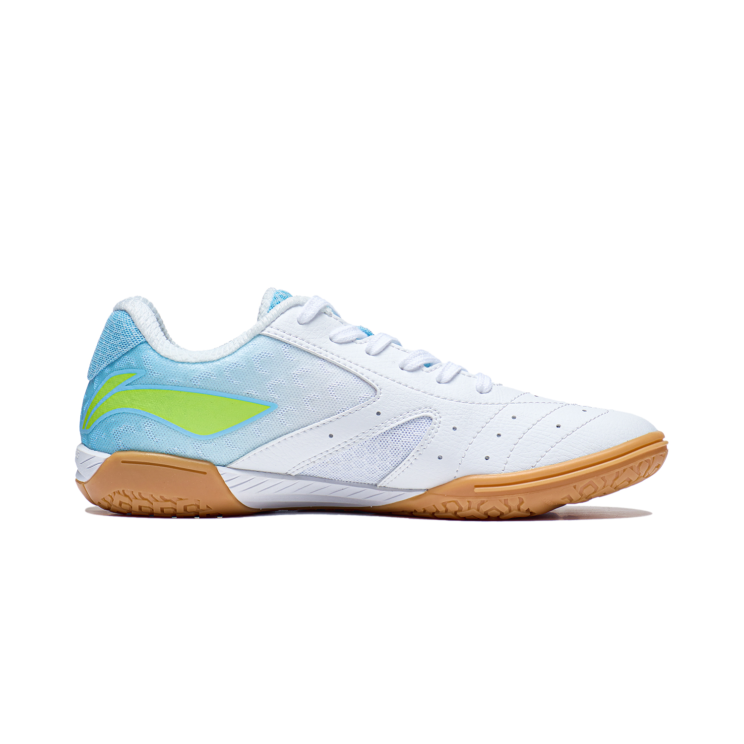 Professional Unisex Table Tennis Shoe "Champion" white/blue - APPS001-6 EU 46 1/3 = US 12