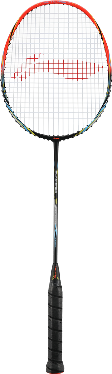 Badminton Racket BLACKIRON black/red (U4) unstrung - AYPT467-4