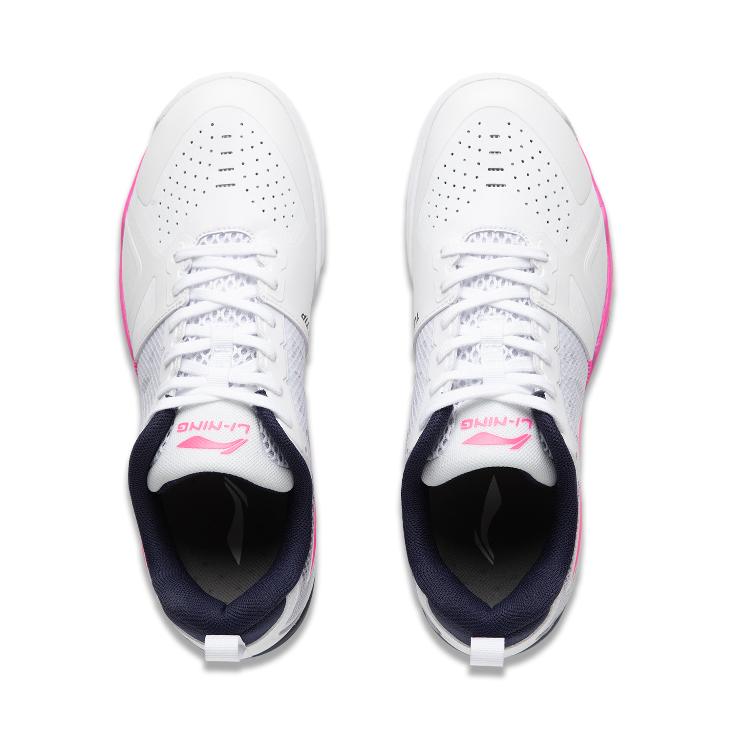 Unisex Table Tennis Shoe Hawk Eye 2.0 Pro - white-pink - APPU023-8 EU 43 = US 9,5