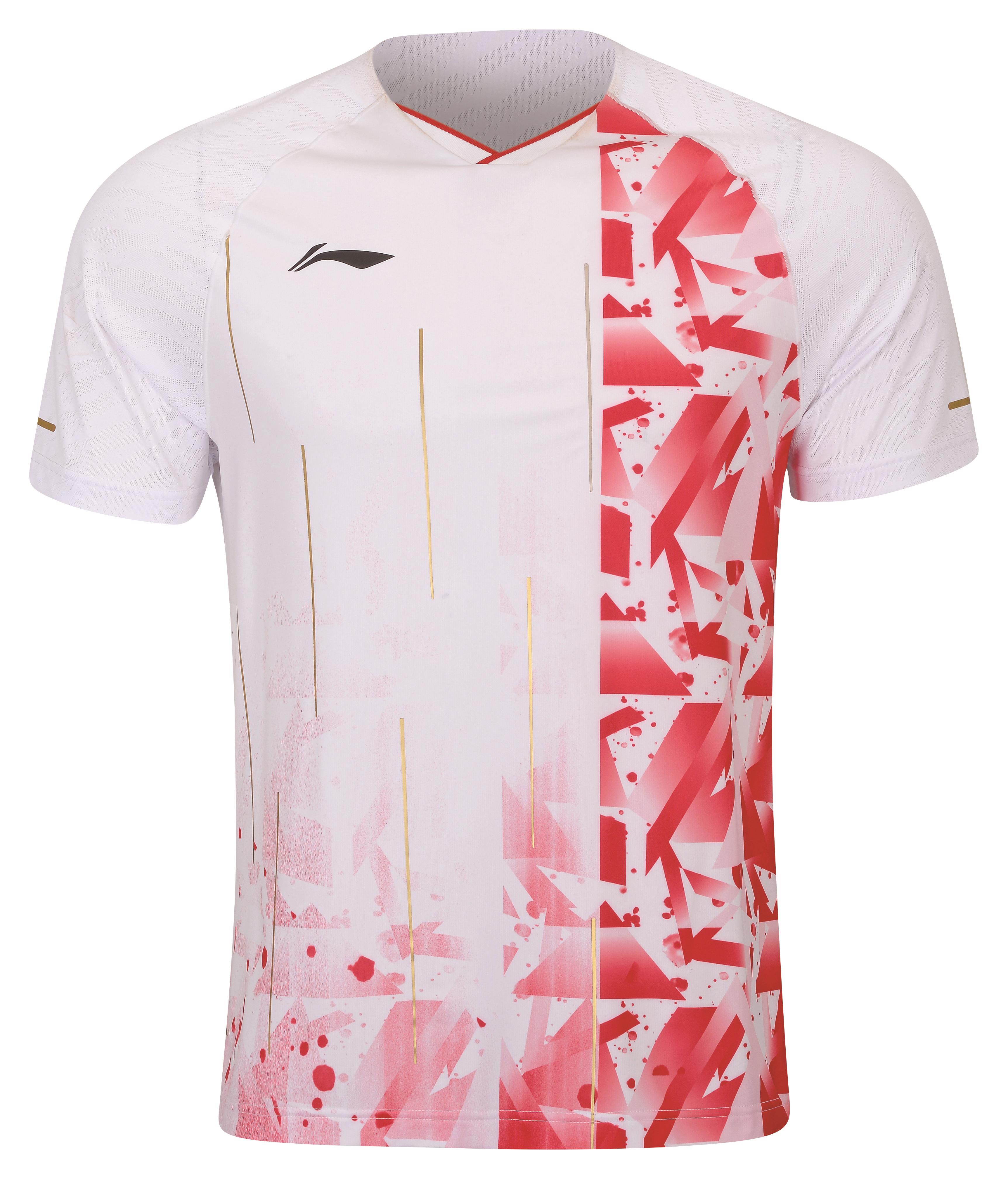 Men Competition Shirt "Indonesian National Team 1."  White - AAYS129-1