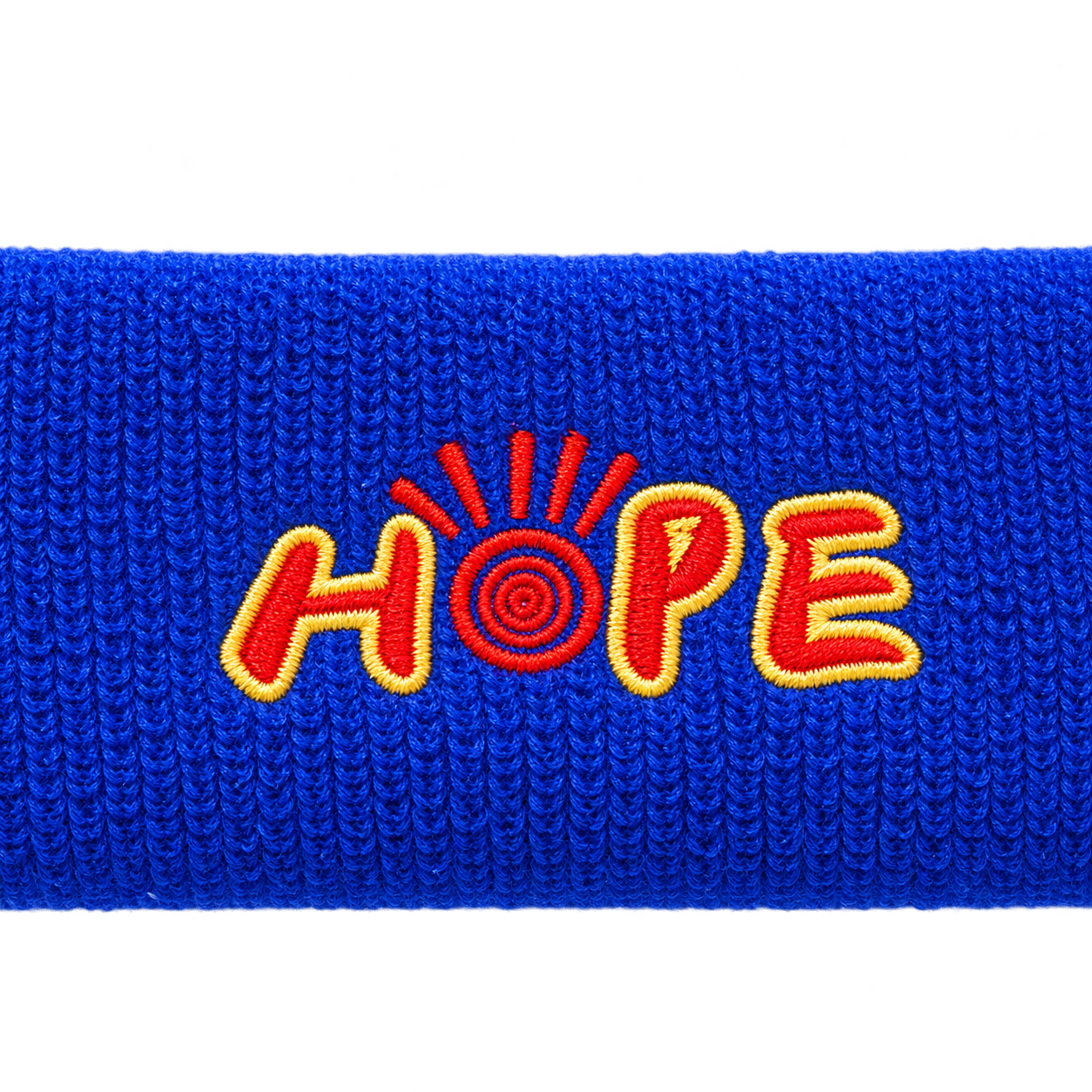 Wang Chuqin 'Hope' Headband - blue - AQAU043-2