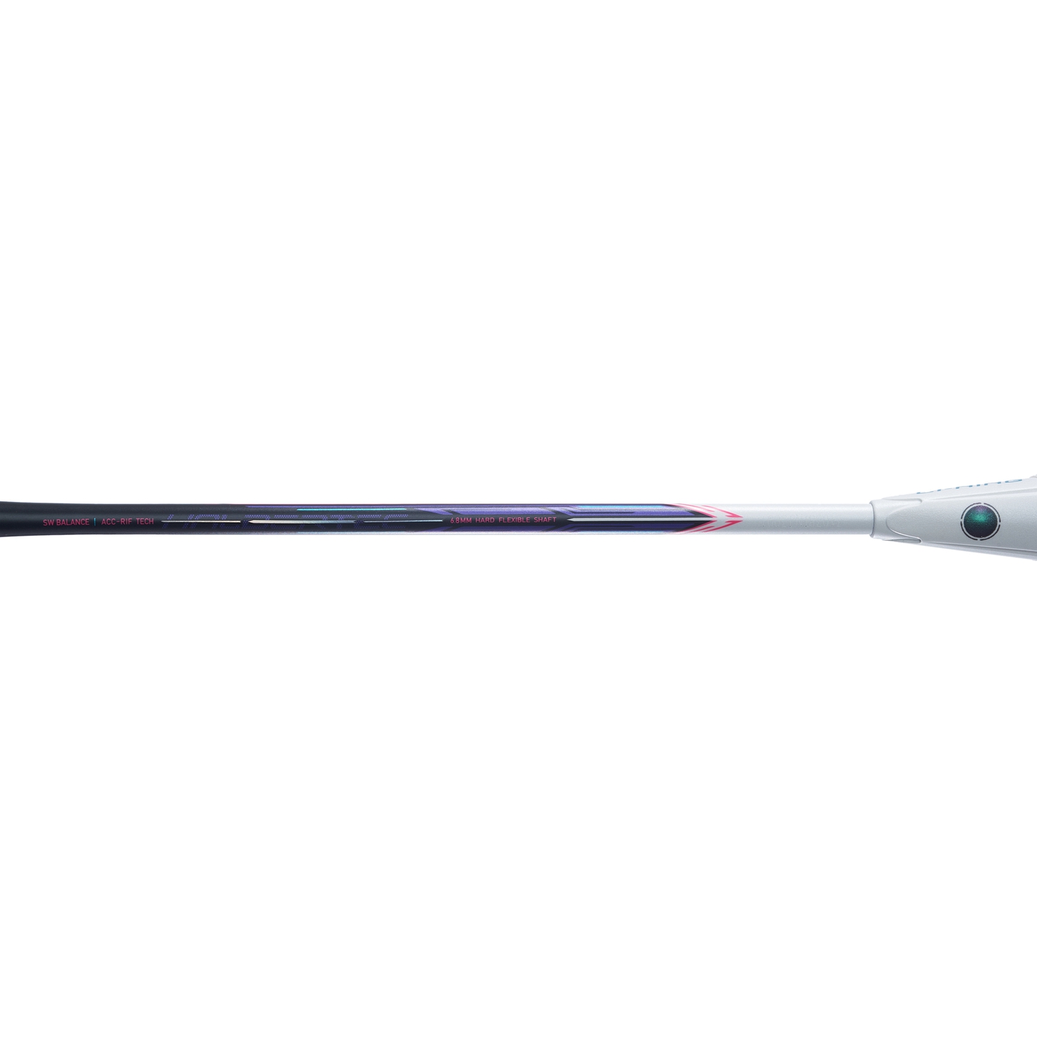 Li-Ning Badmintonracket HalberTec 8000 (4U) Green/Pink - unstrung  - AYPT369-46