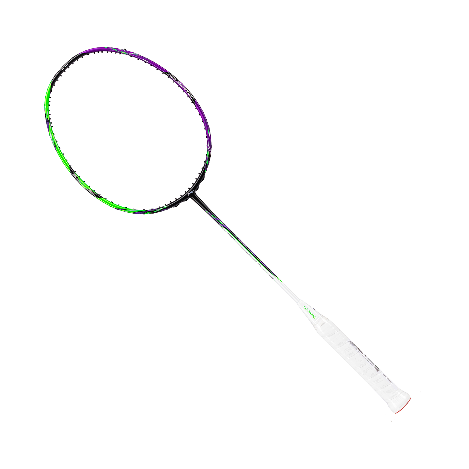 Badmintonracket HalberTec 9000 (4U) G6 - green/purple - unstrung  - AYPU021-46