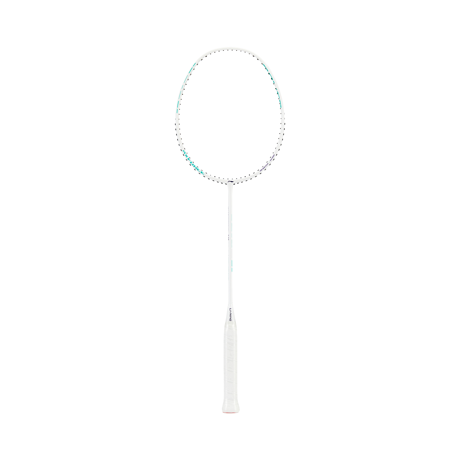 Badmintonracket AXFORCE 10 (5U) white unstrung - AYPU105-5