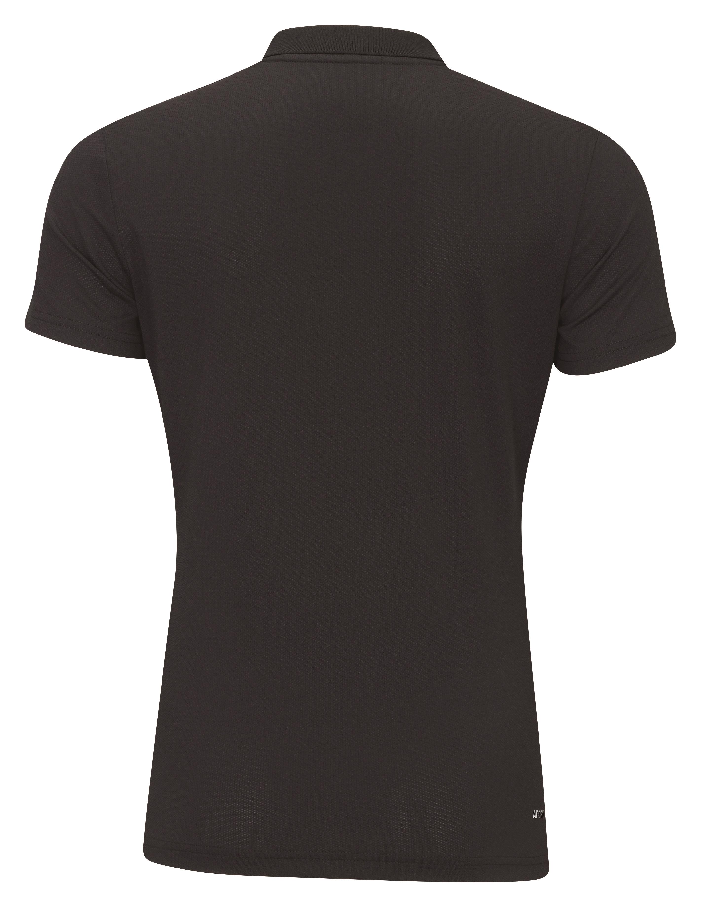 Women Sports Polo Shirt Team-Line Black - APLR126-3