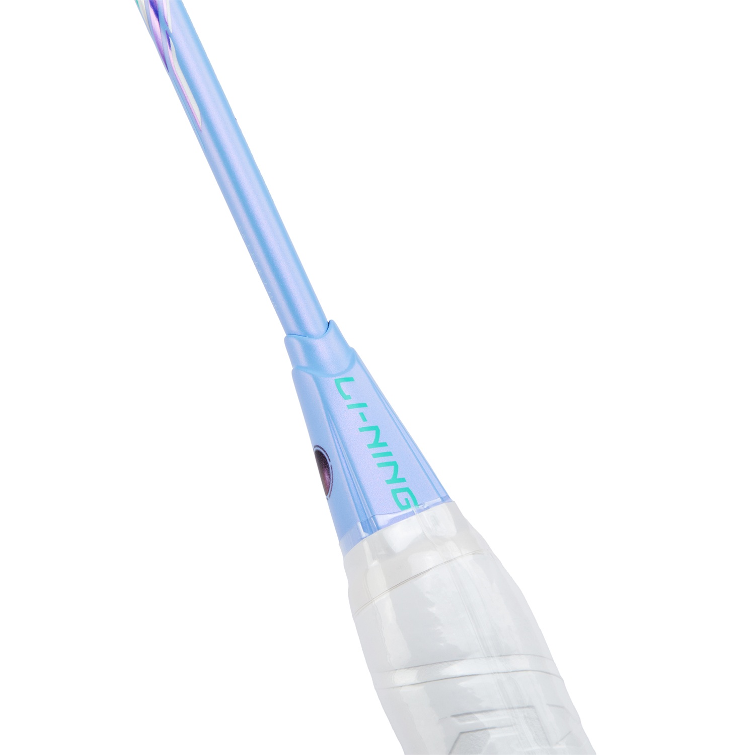 Badmintonracket AXFORCE 80 (5U) white unstrung - AYPV035-5