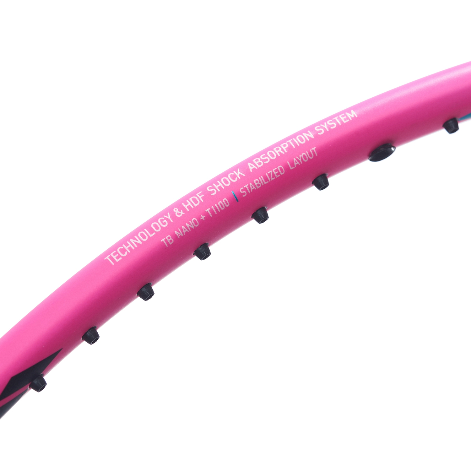 Badmintonracket HalberTec 8000 (4U) Green/Pink - unstrung  - AYPT369-4
