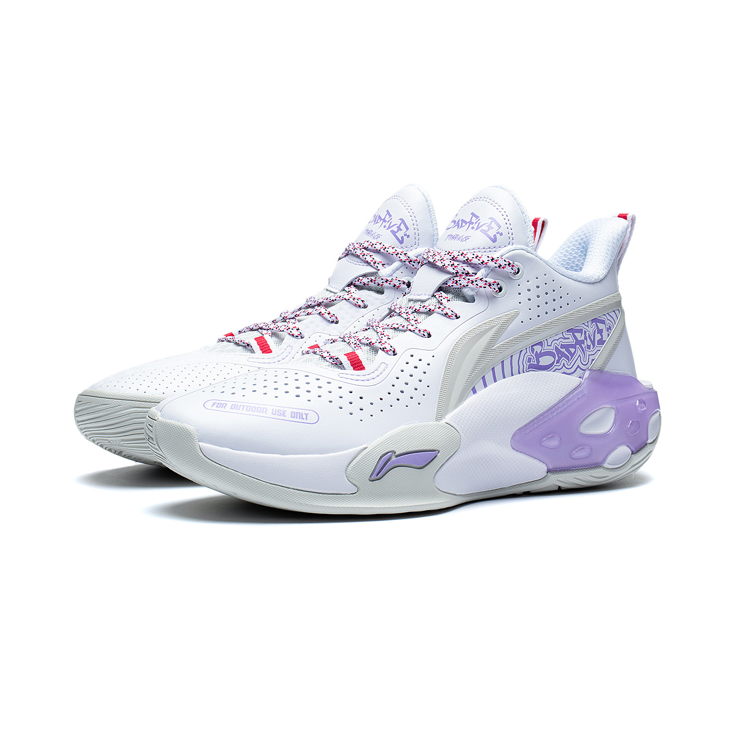 Basketballschuh "Storm" V2 weiß - ABFS009-4 47 2/3 -US 13  -305 