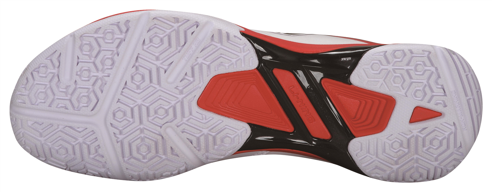 Unisex Badmintonshoe "Blade" Lite - White/Red - AYZT005-4