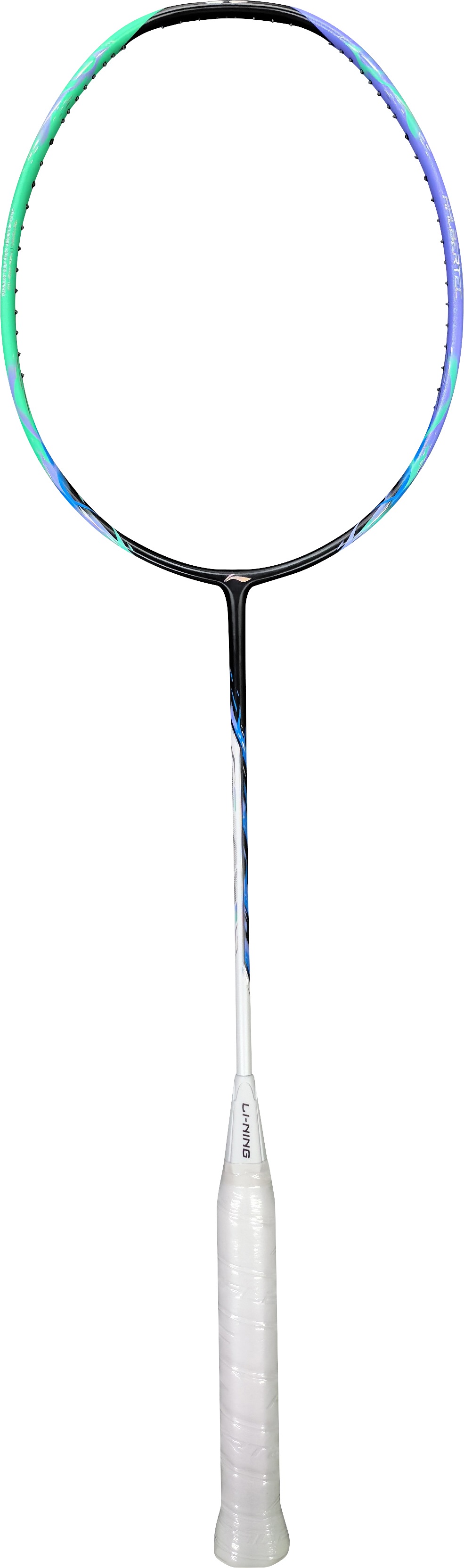 Badmintonracket HalberTec 7000 (4U) G6 turqouise/orange - unstrung  - AYPW015-46