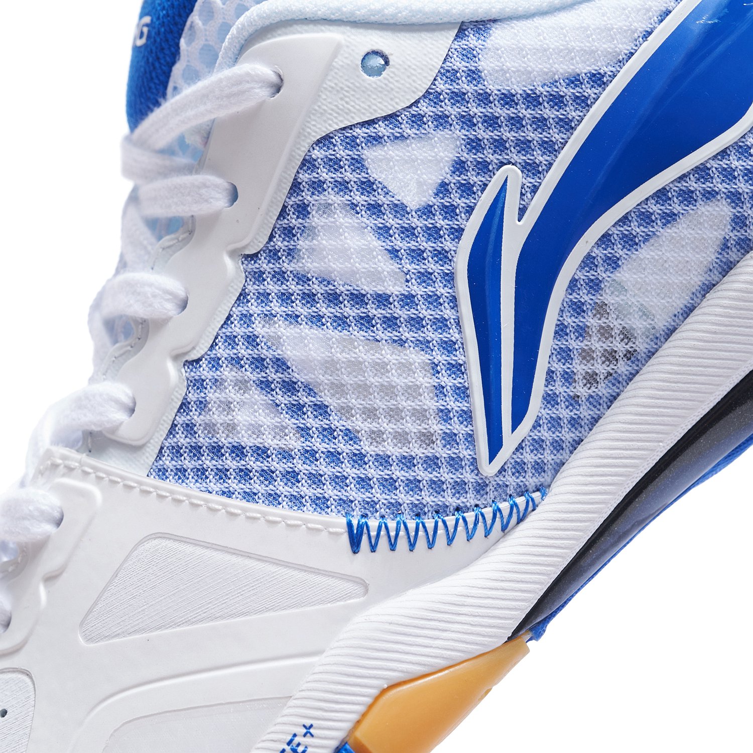Unisex Table Tennis Shoe Hawk Eye 2.0 Pro - white/blue - APPT009-1 EU 37 2/3 = US 5.5