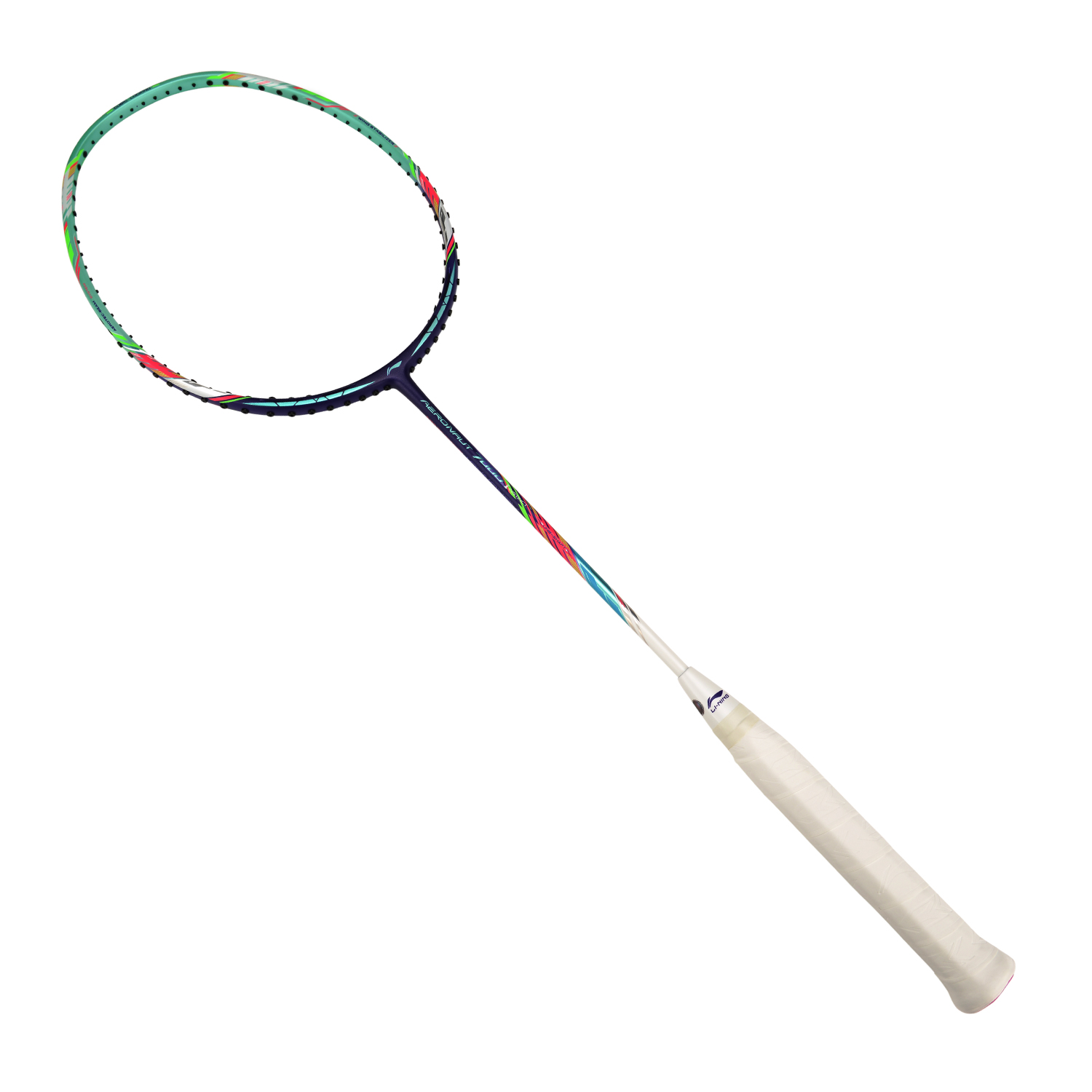 Badminton Racket Aeronaut 7000 Instinct Cyan unstrung - AYPT409-5