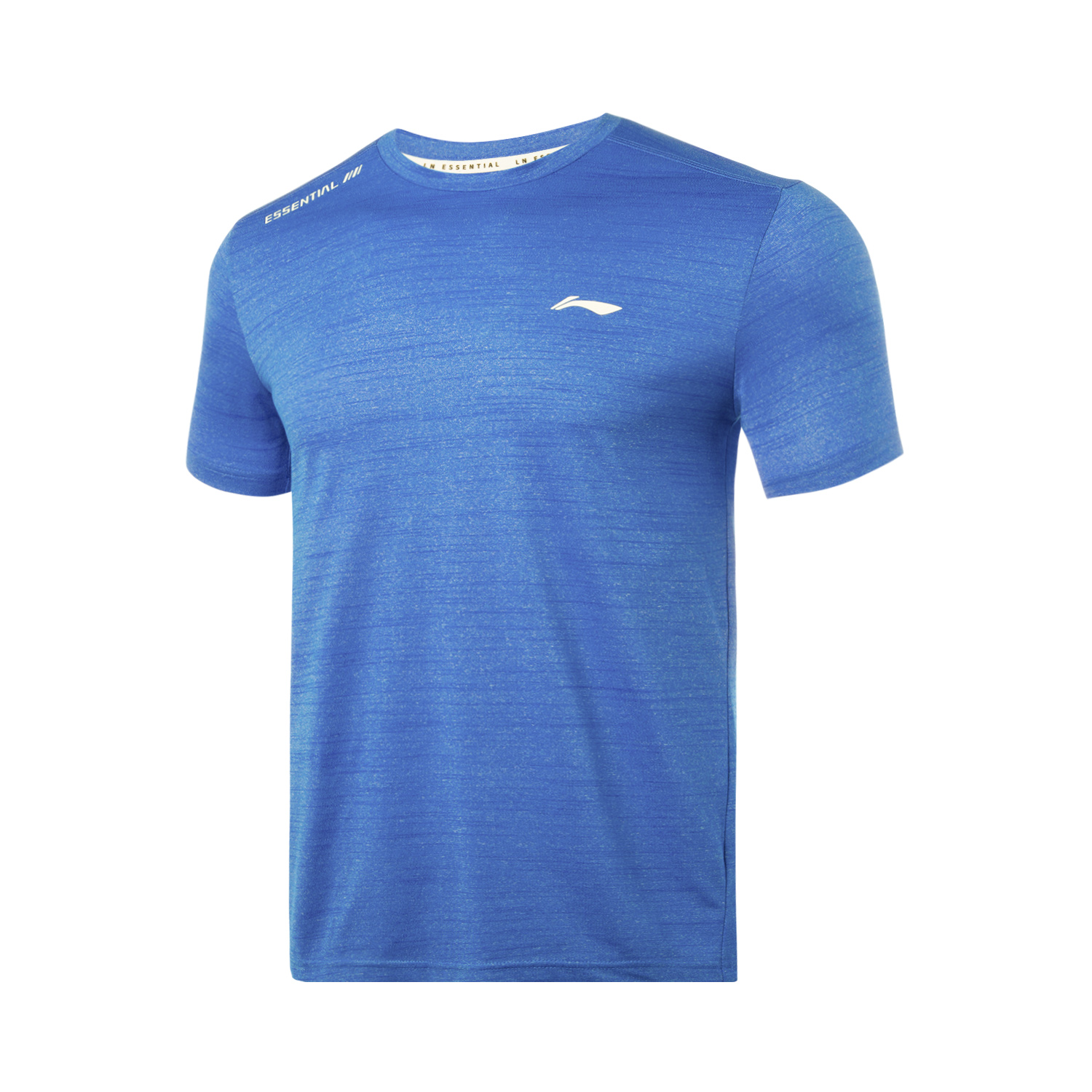 Herren Sportshirt blau-meliert - ATSQ201-3