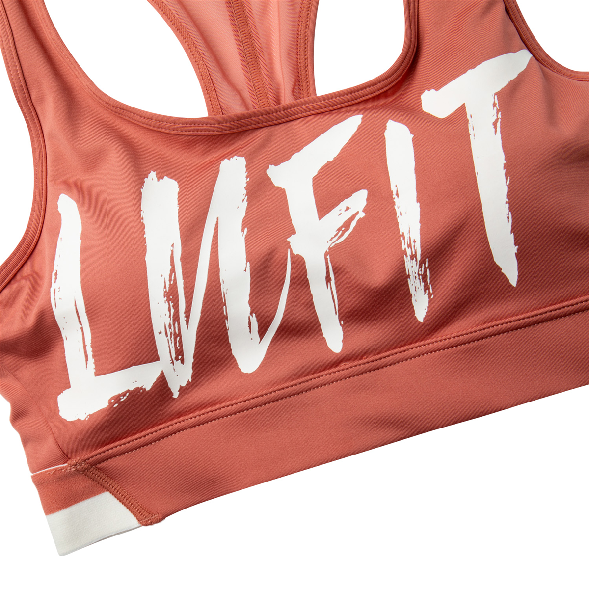 Medium Support SportBH "LN FIT" wüstenrose - AUBQ076-2 XXL