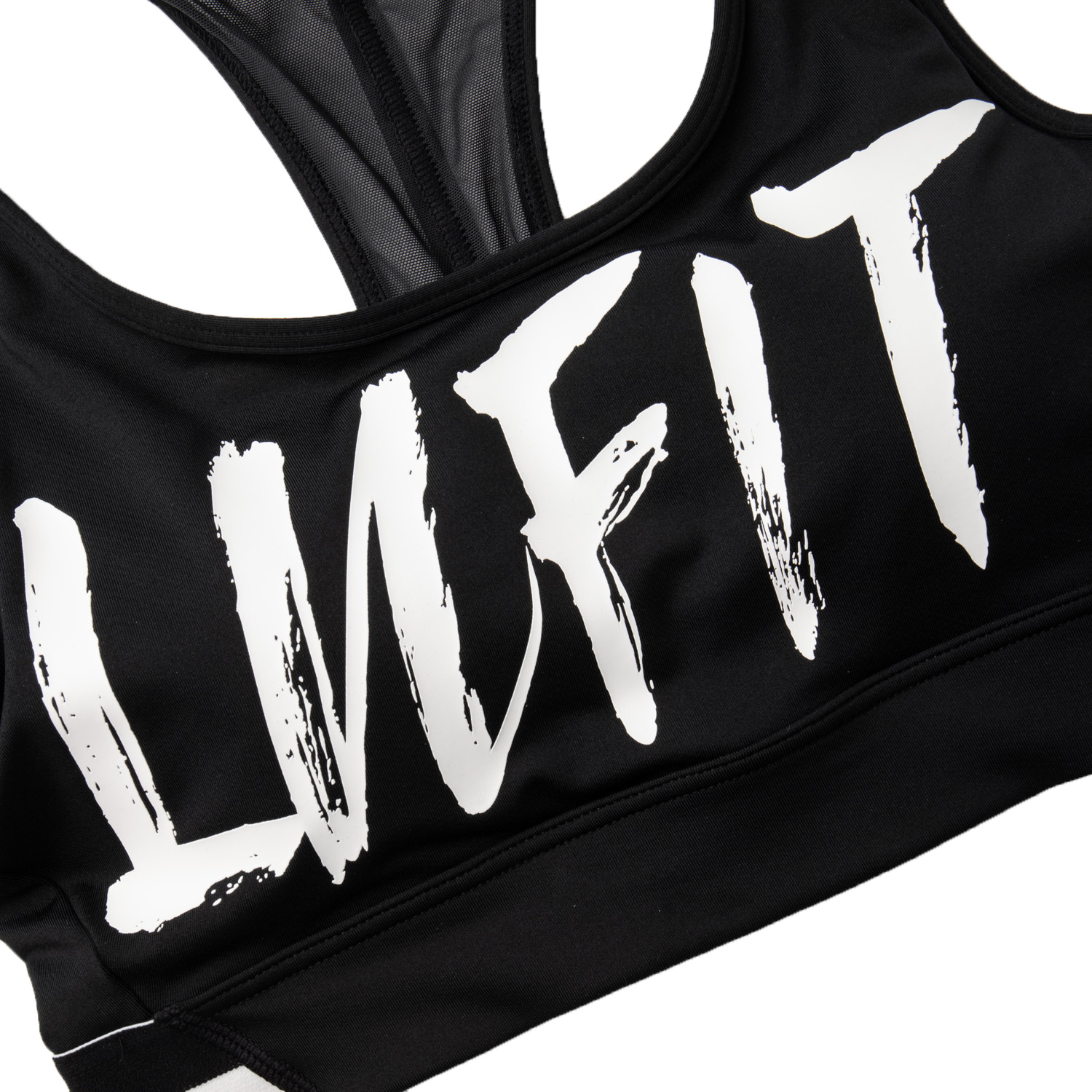 Medium Support SportBH "LN FIT" schwarz - AUBQ076-1 XXL