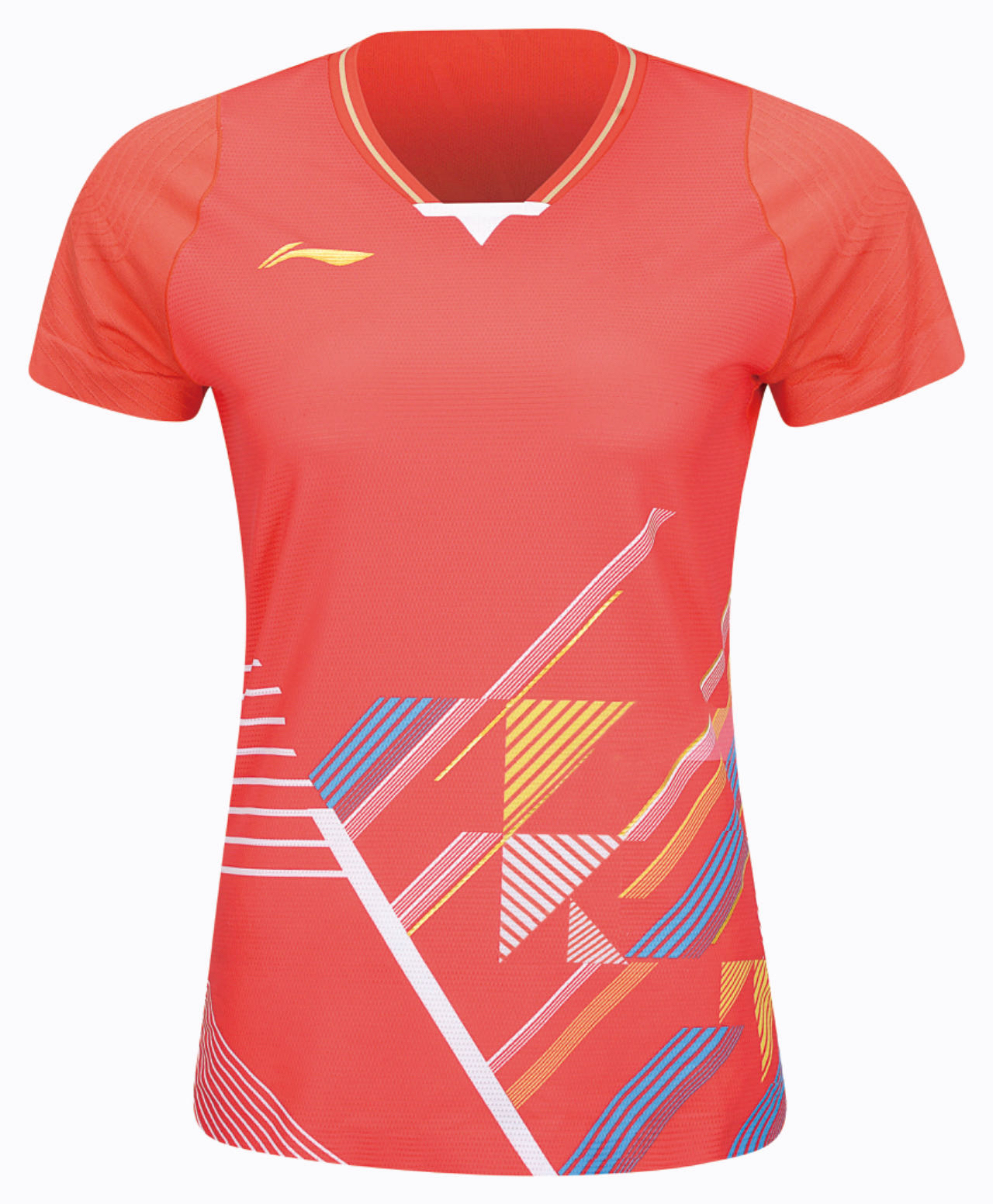 Women Competition Shirt "China Youth Team Winner" - Red - AAYT582-2