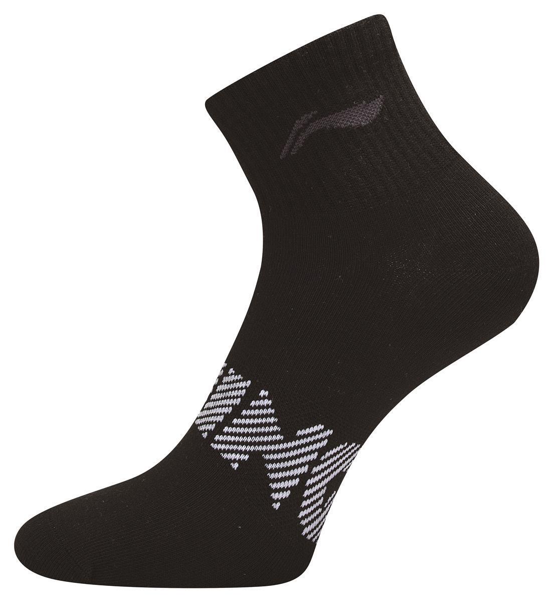 Unisex Sports Sock low-cut 3-pack "Classic" black/black - AWST111-4 L