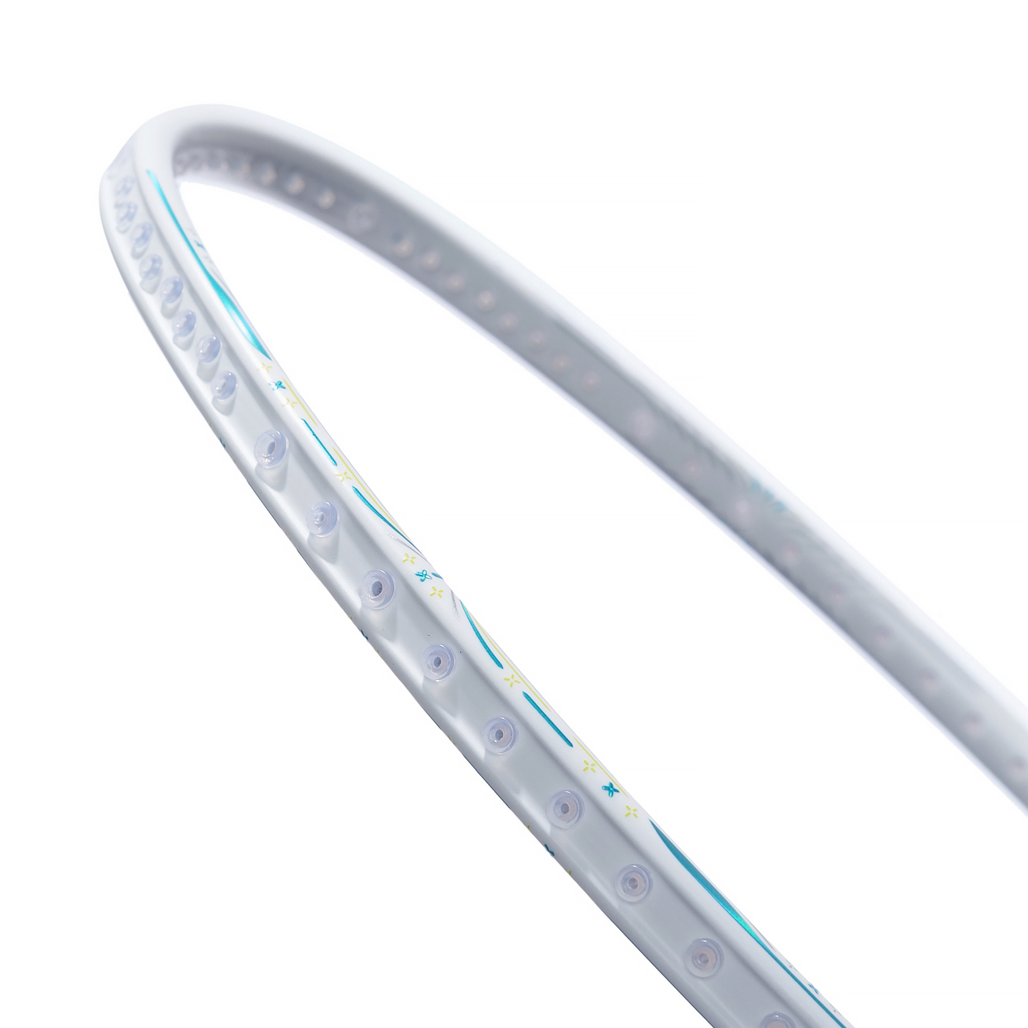 Badmintonracket AXFORCE 60 (5U) White - unstrung - AYPT055-1