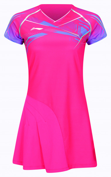 Damen Wettkampfkleid "International Players" Glacier - magenta - ASKT096-5