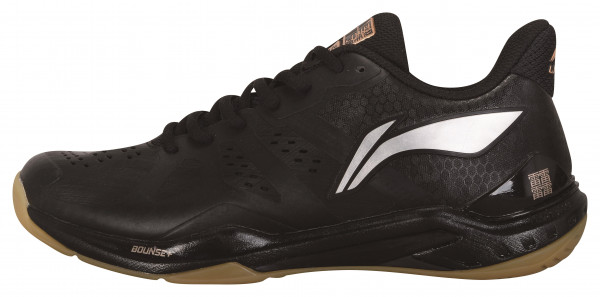 Unisex Badmintonschuh Wolke schwarz - AYAS028-1