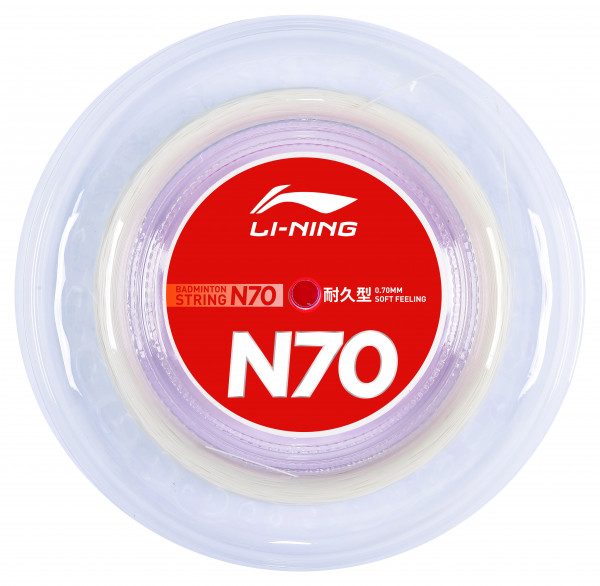 Badmintonsaite N70 - 200m-Rolle - verschiedene Farben - AXJT051