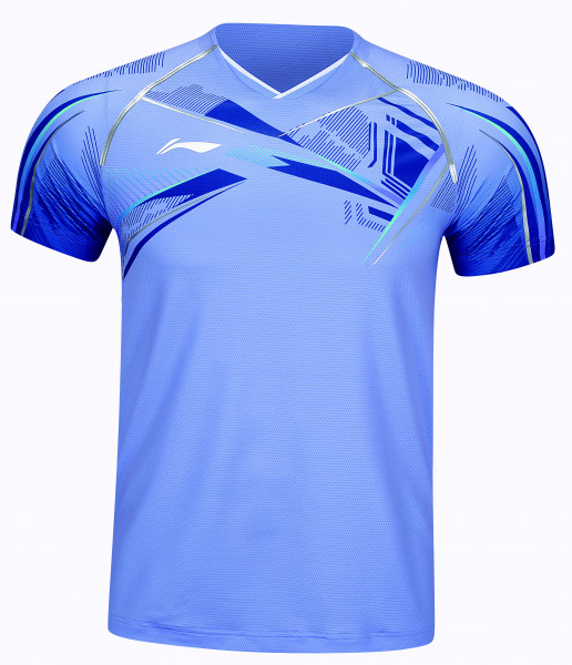 Herren Sportshirt "International Players" Glacier - lila - AAYT579-7