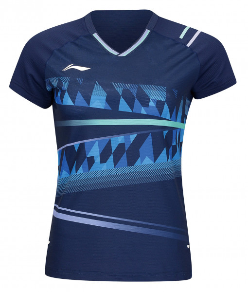 Damen Wettkampfshirt "International Players PUSH" - blau - AAYU132-4