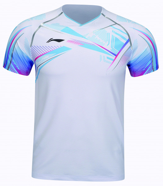 Herren Sportshirt "International Players" Glacier - weiß - AAYT579-1