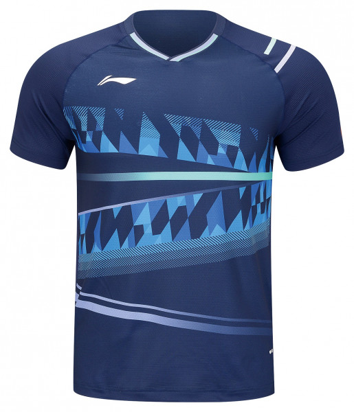 Herren Wettkampfshirt "International Players PUSH" - blau - AAYU131-4