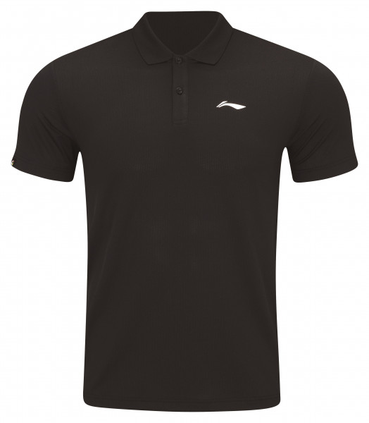 Herren Sport-Poloshirt Team-Line schwarz - APLR125-3