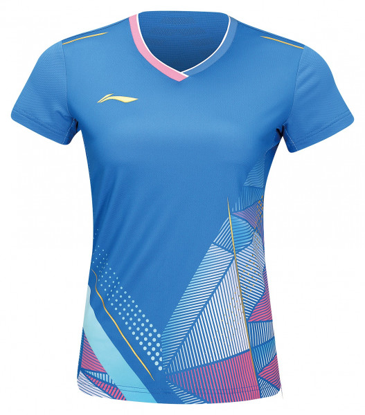 Damen Wettkampfshirt "International Teams WIND" - blau - AAYU128-4