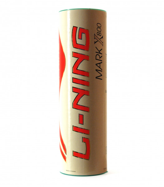 Li Ning Badmintonball MarkX 800 Nylon Bälle gelb - AYQF044