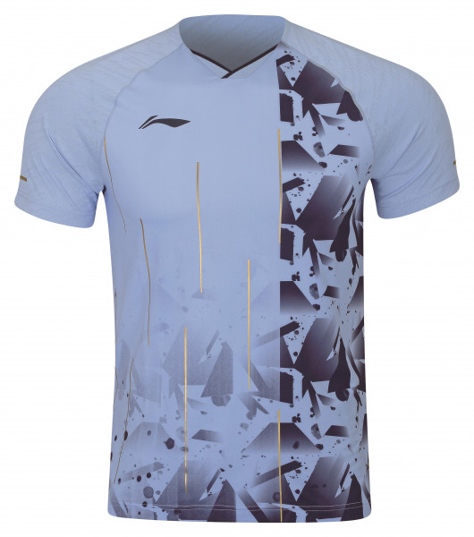 Herren Sportshirt "Indonesian National Team" Light-Blue - AAYS129-3 M = S EU