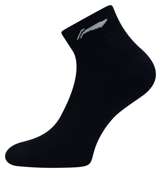 Unisex Sportsocke low-cut "Logo" schwarz - AWSS445-1